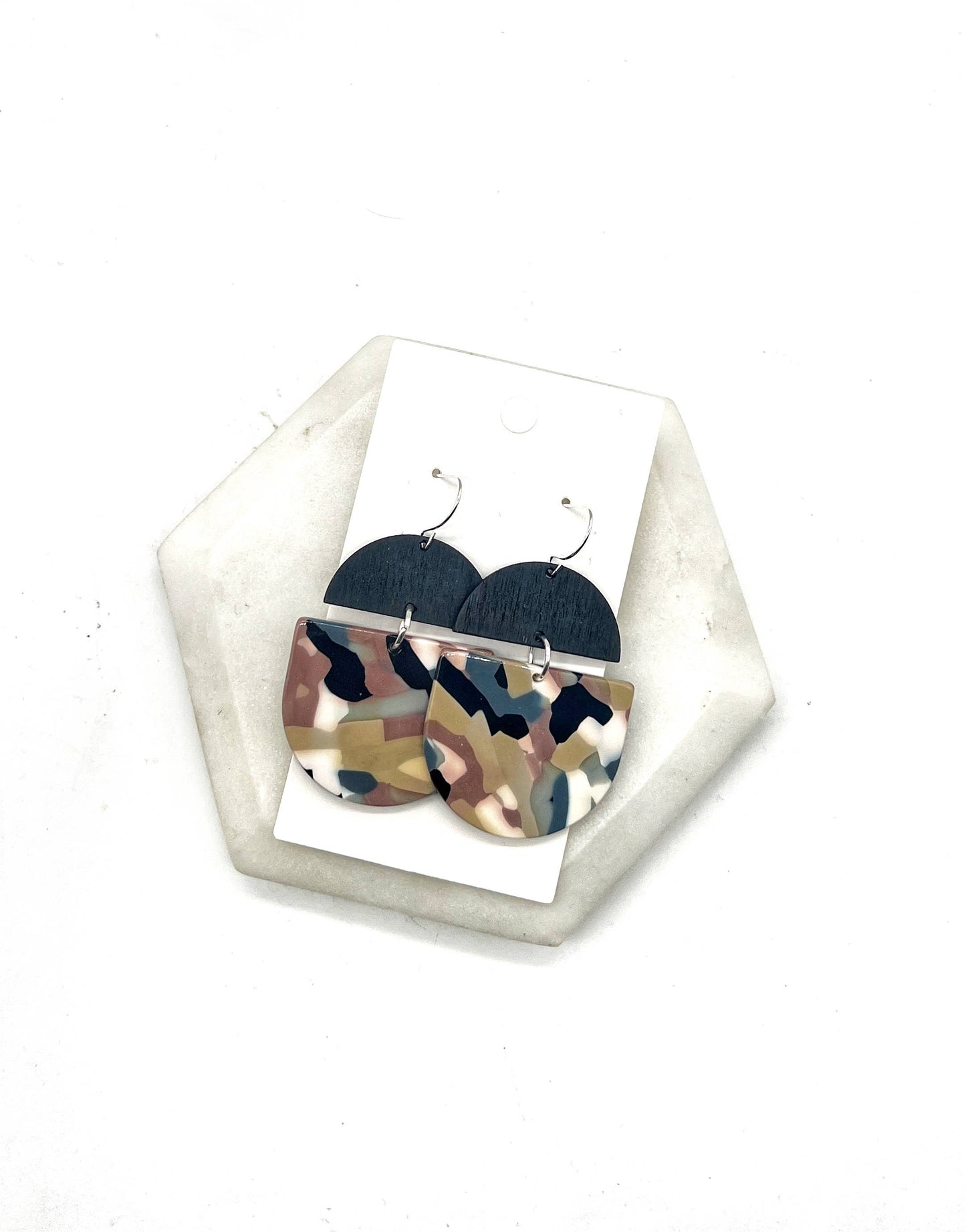 Mauve Paintbrush Fall Wood and Acrylic Deco Drops