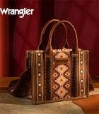 Montana West Wrangler Aztec Tote: Bronze
