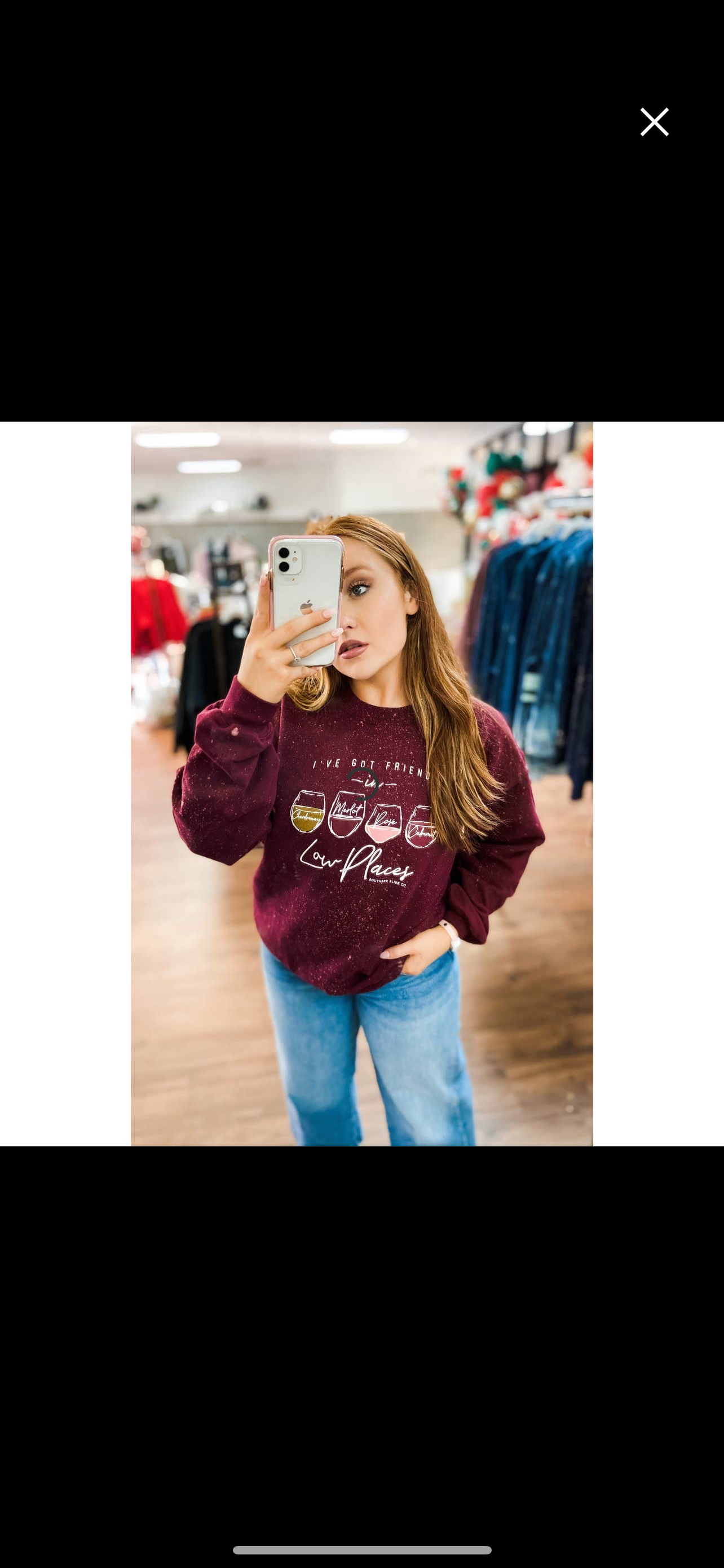 Friends in Low Places Bleached Crewneck Sweatshirt