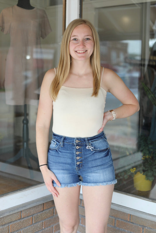 Cream Bodysuit