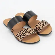 Strappy Sandal-Leopard