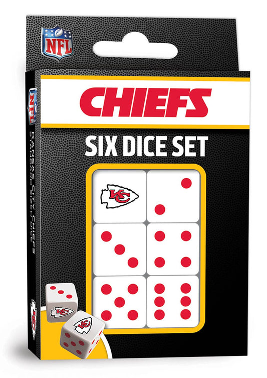 Kansas City Chiefs NFL Dice Set